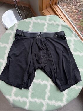NEW 2 pk adidas Black Men's Aeroready Boxer Briefs men’s M
